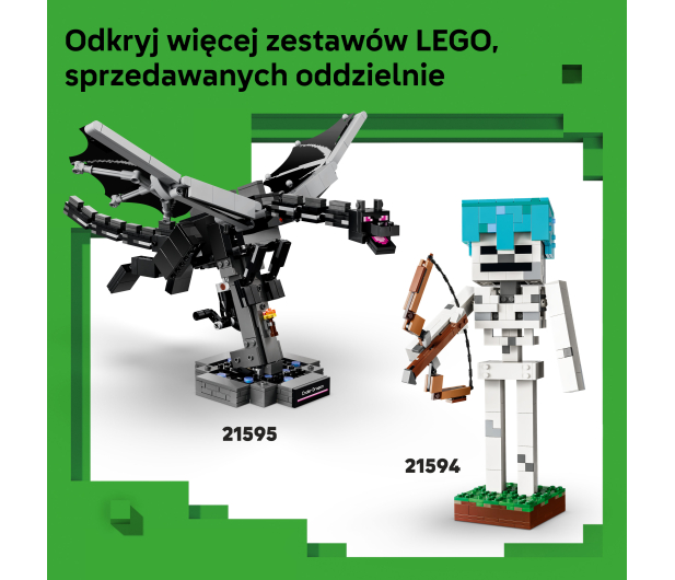 LEGO MINECRAFT 21582 Kurzy jeździec - 1547391 - zdjęcie 4